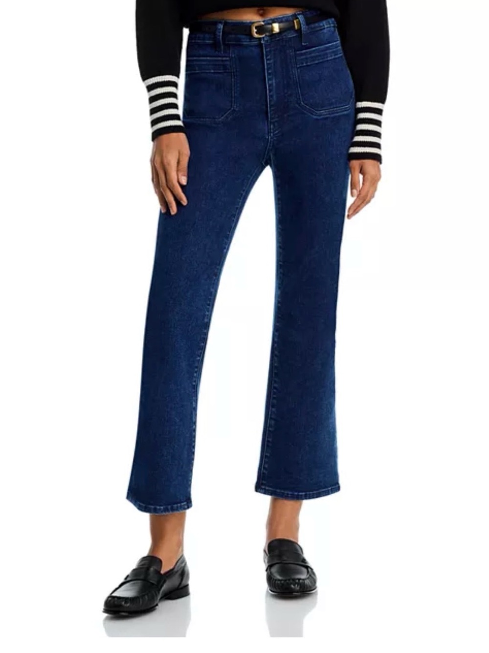 FRAME • Reboot High Rise Crop Modernist pocket Jeans in Jest size 26 - Picture 1 of 10
